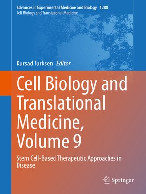 cover image of Cell Biology and Translational Medicine, Volume 9